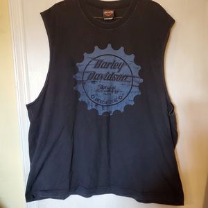 Harley Davidson sleeveless 2x gear shirt